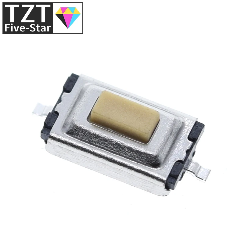 GREATZT 50/100 Stück SMT 3*6*2,5 MM Taktile Drucktaster Mikroschalter – Bild 3