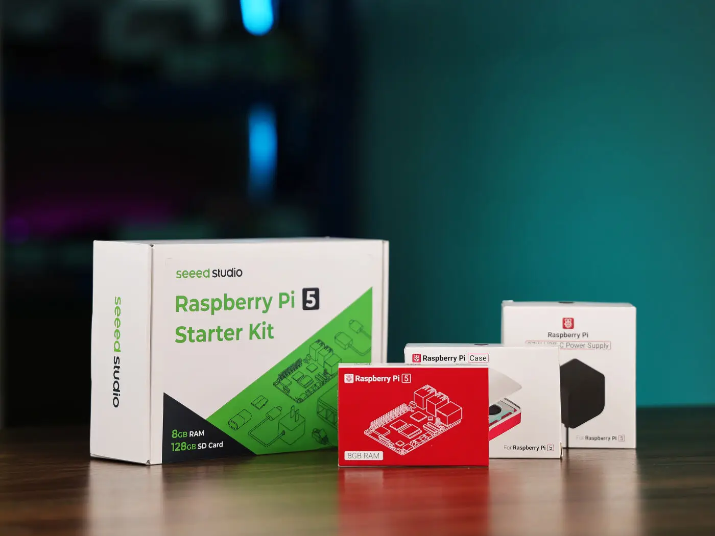Raspberry Pi 5 4GB 8GB 16GB Starter-Pack mit Lüfter Gehäuse 128GB – Bild 4