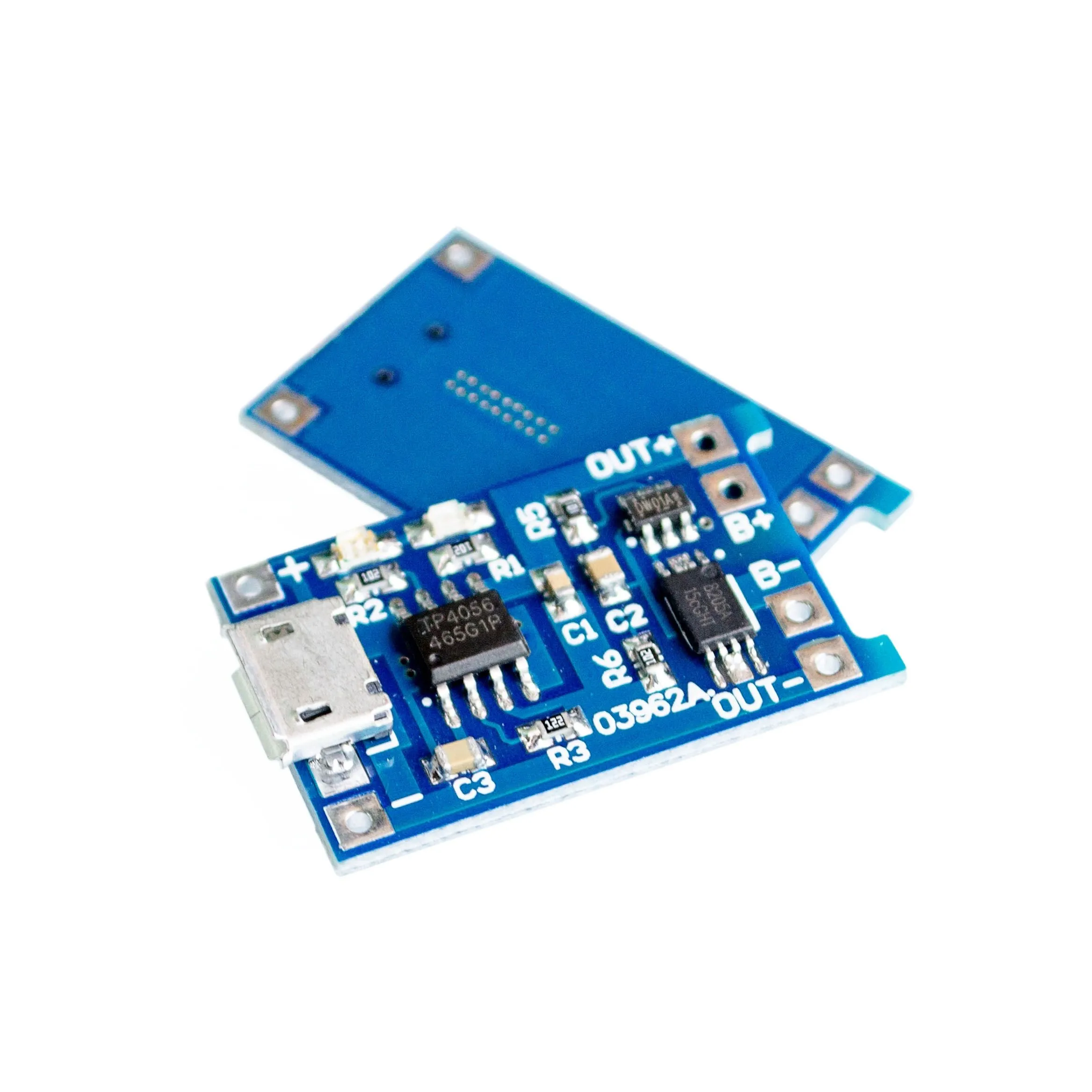 TP4056 TC4056 Typ-c/Micro/Mini USB 5V 1A 18650 Lithium-Batterie Ladegerät Modul Lade board Dual (100 Stück)