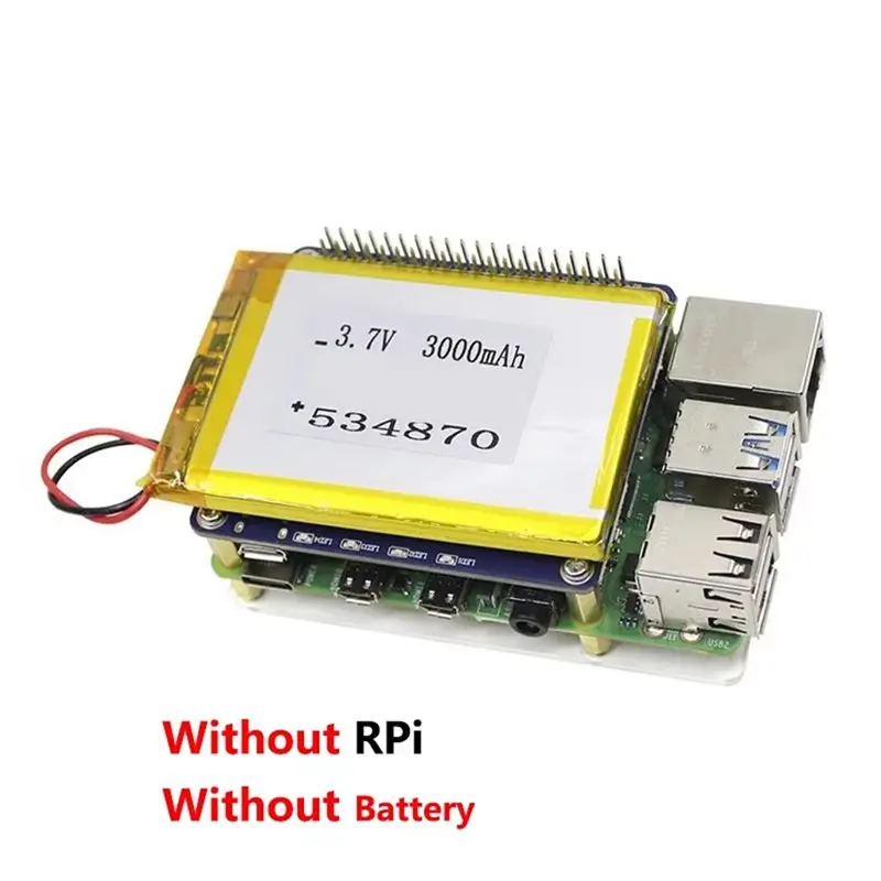 Unterbrechungsfreie Stromversorgung HAT für Raspberry Pi 4/5 – Bild 3