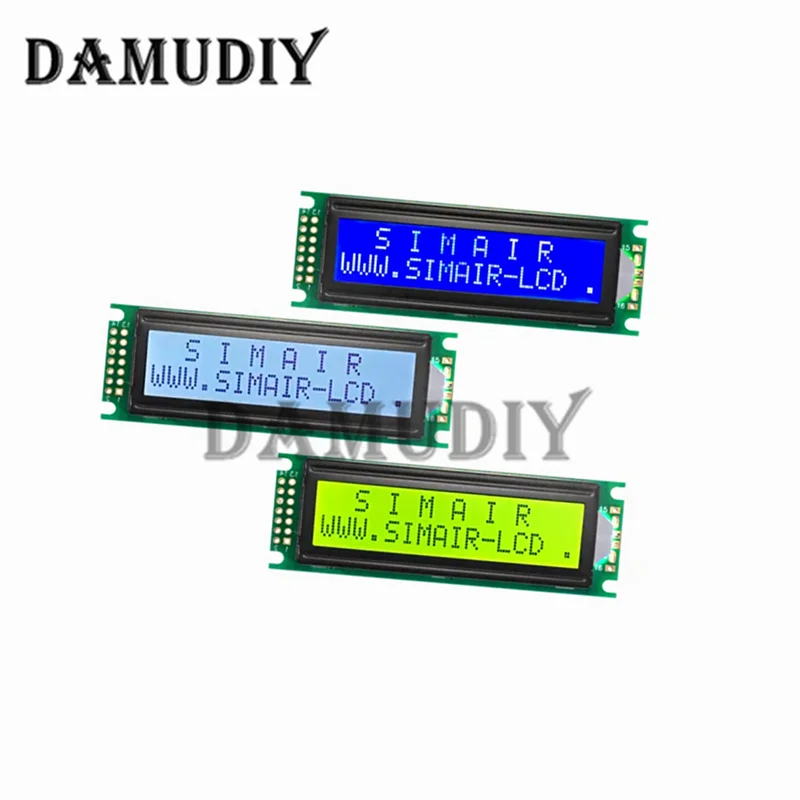 LCD1602+I2C Modul Blau/Gelb Grün Bildschirm 16x2 Zeichen LCD Display PCF8574T PCF8574 IIC I2C Schnittstelle 5V