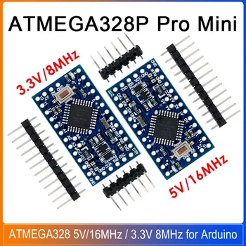 Pro Mini ATMEGA328P Entwicklungsboard Verbesserte Version 328 Mini ATMEGA328PB Chip 5V/16MHz 3,3V 8MHz