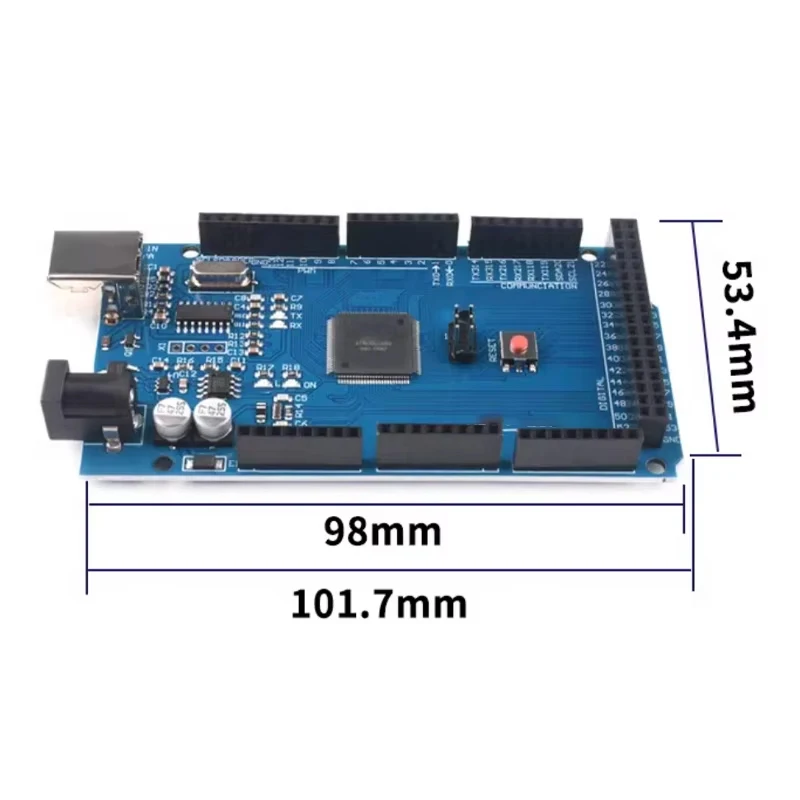 MEGA2560 R3 (ATmega2560-16AU CH340G) AVR USB Board Development Board – Bild 6