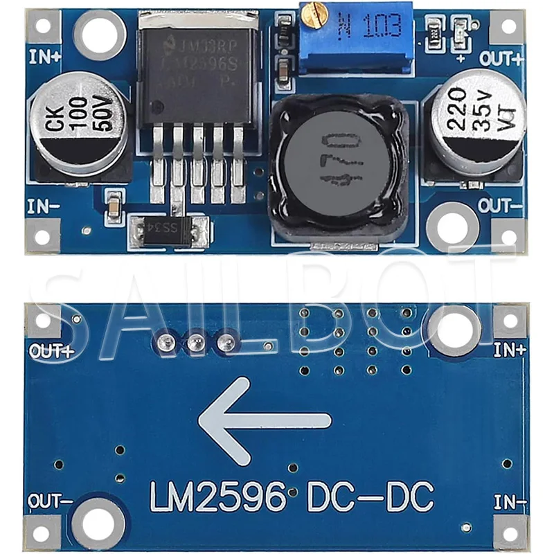 LM2596S Step Down Modul DC zu DC Netzteil Hohe Effizienz Für Buck – Bild 5