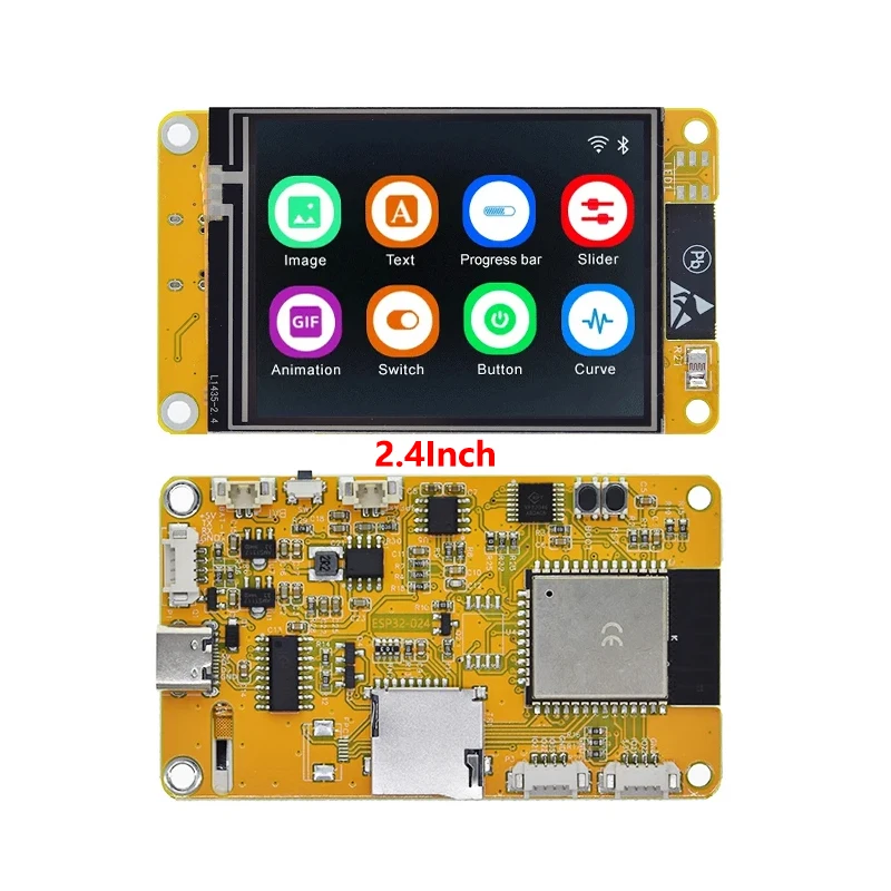 ESP32 LVGL WiFi Bluetooth Entwicklungsboard 2,4/2,8/3,5 Zoll TFT LCD – Bild 4