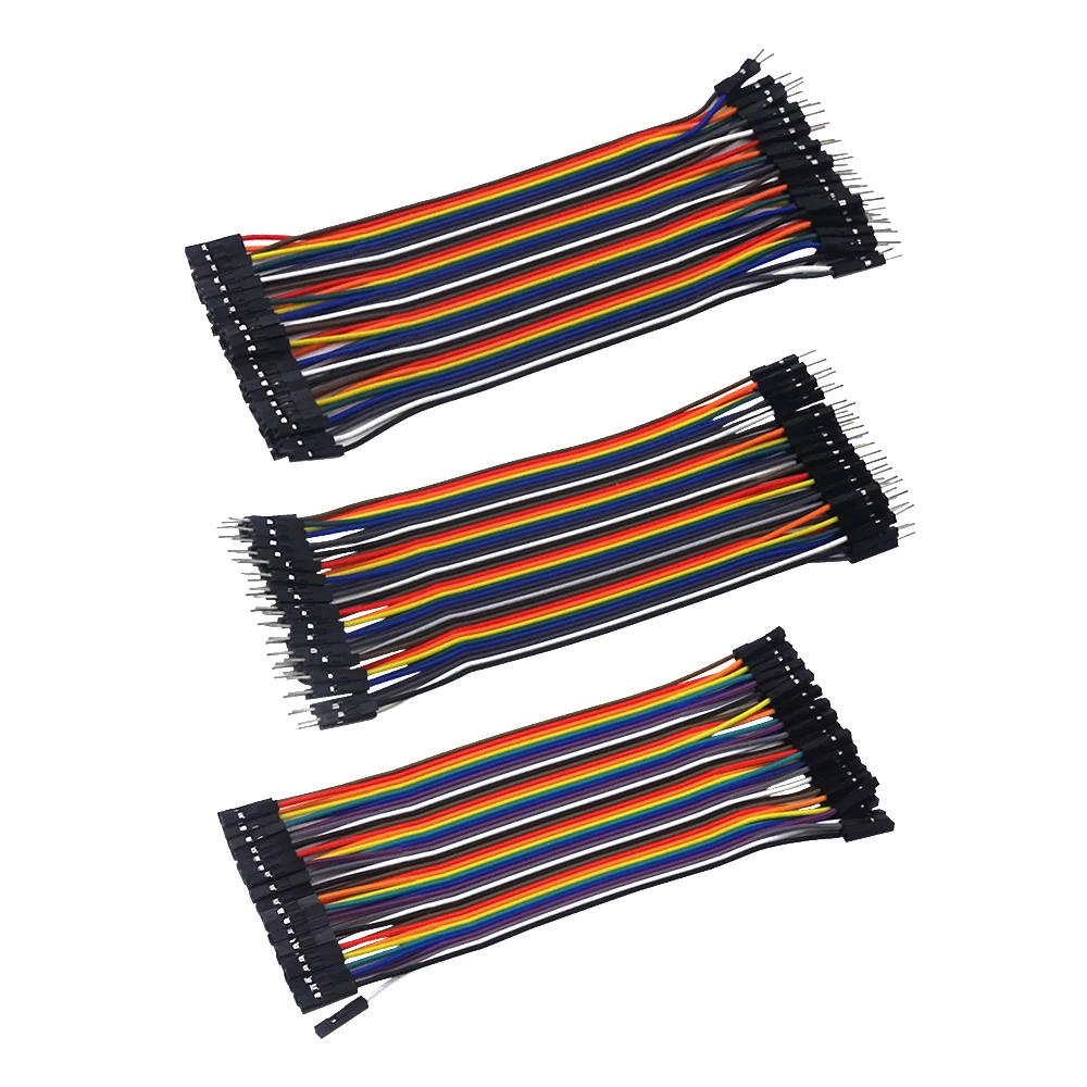 Dupont Line 40 Stück 15 cm 20 cm 30 cm Stecker auf Stecker, Buchse – Bild 6