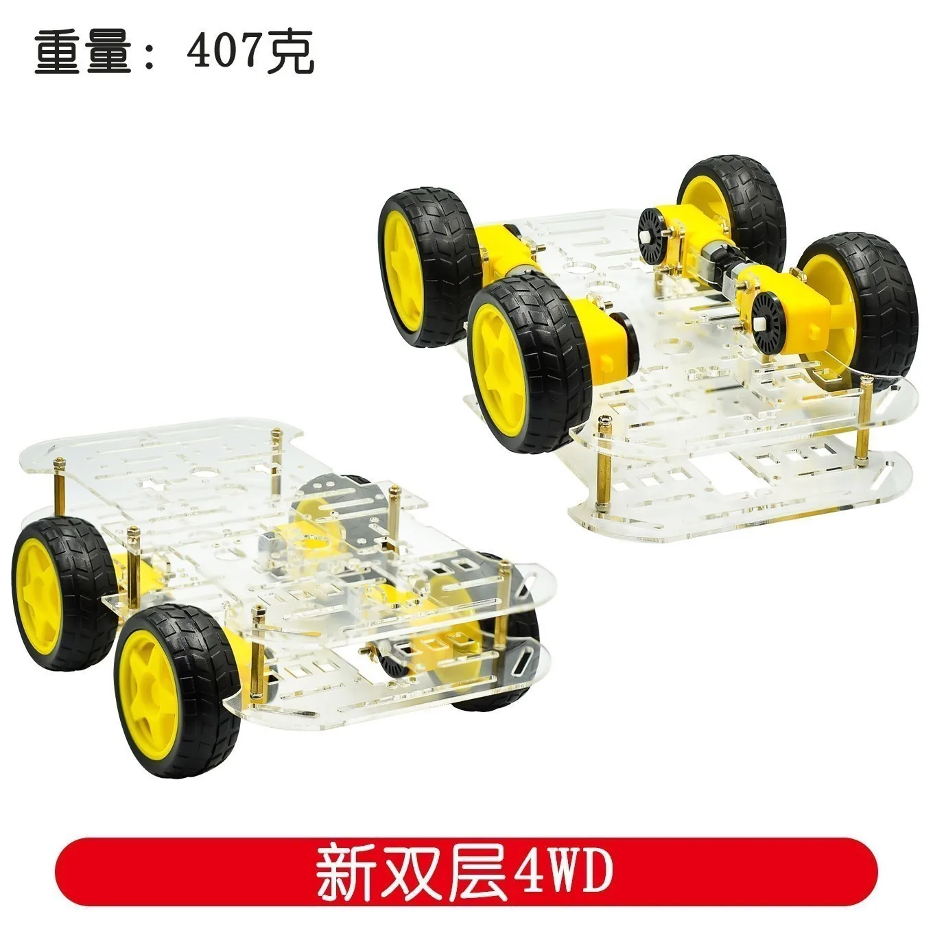 DIY Vermeidung tracking Motor Smart Roboter Auto Chassis Kit – Bild 2