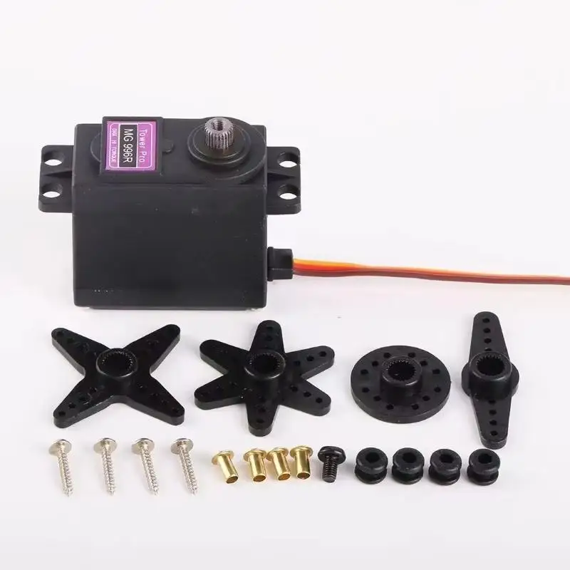 SG90 MG996R, 1 Set Standard-Metallservo; Zuverlässiger – Bild 3