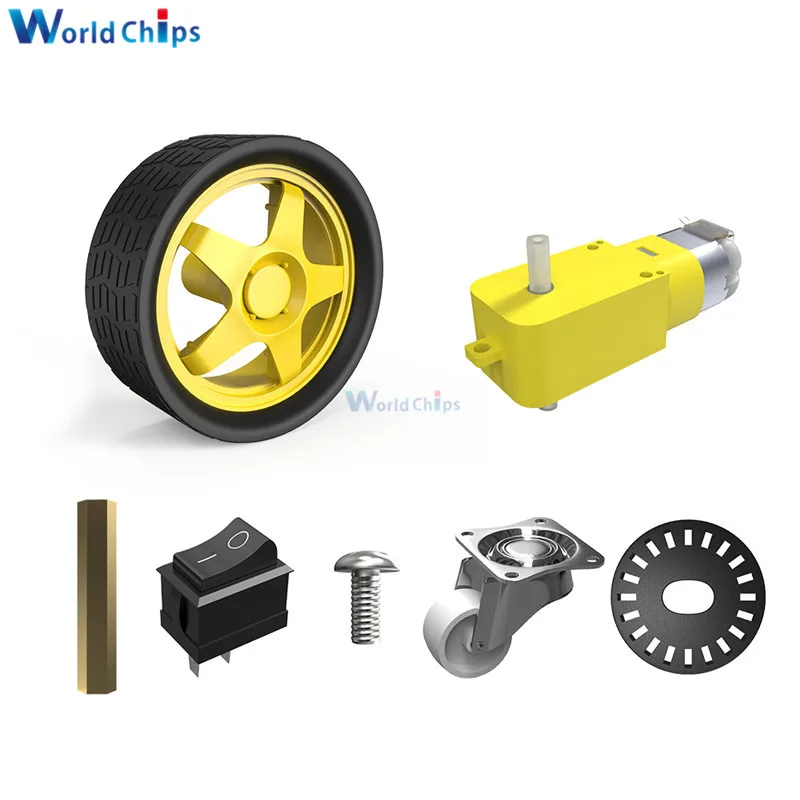Diymore 2WD Roboter Smart Car Chassis Kits DIY Kit – Bild 4