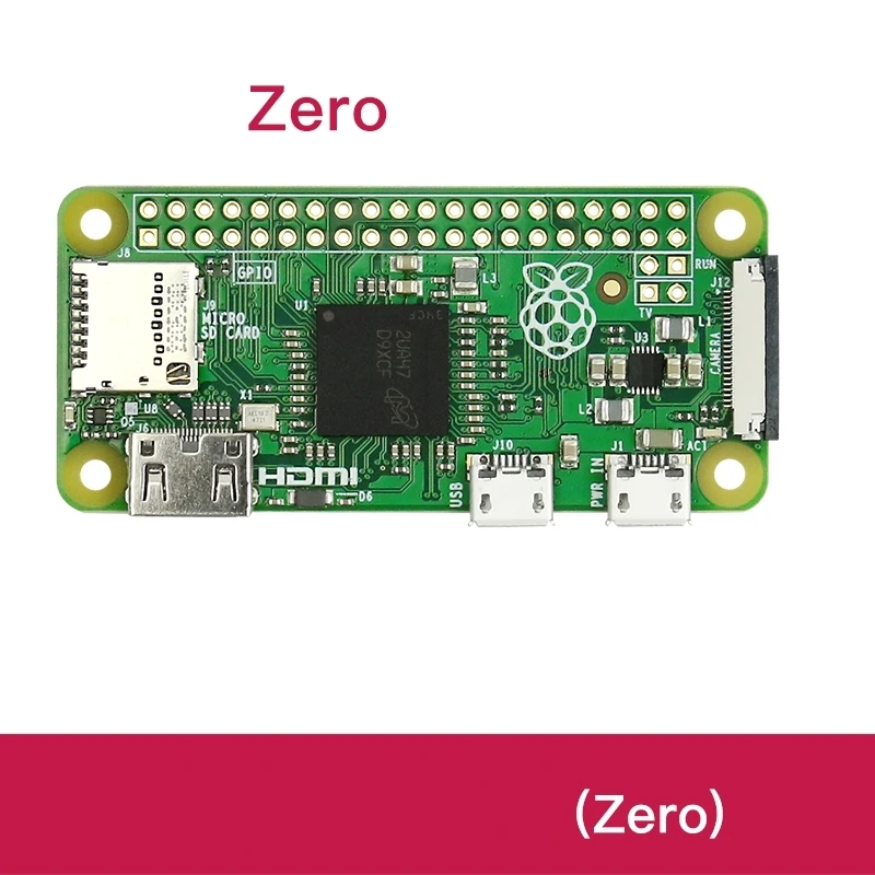 Raspberry Pi ZeroW/WH/2W Entwicklungsboard mit Lötmittel für die Computerprogrammierung