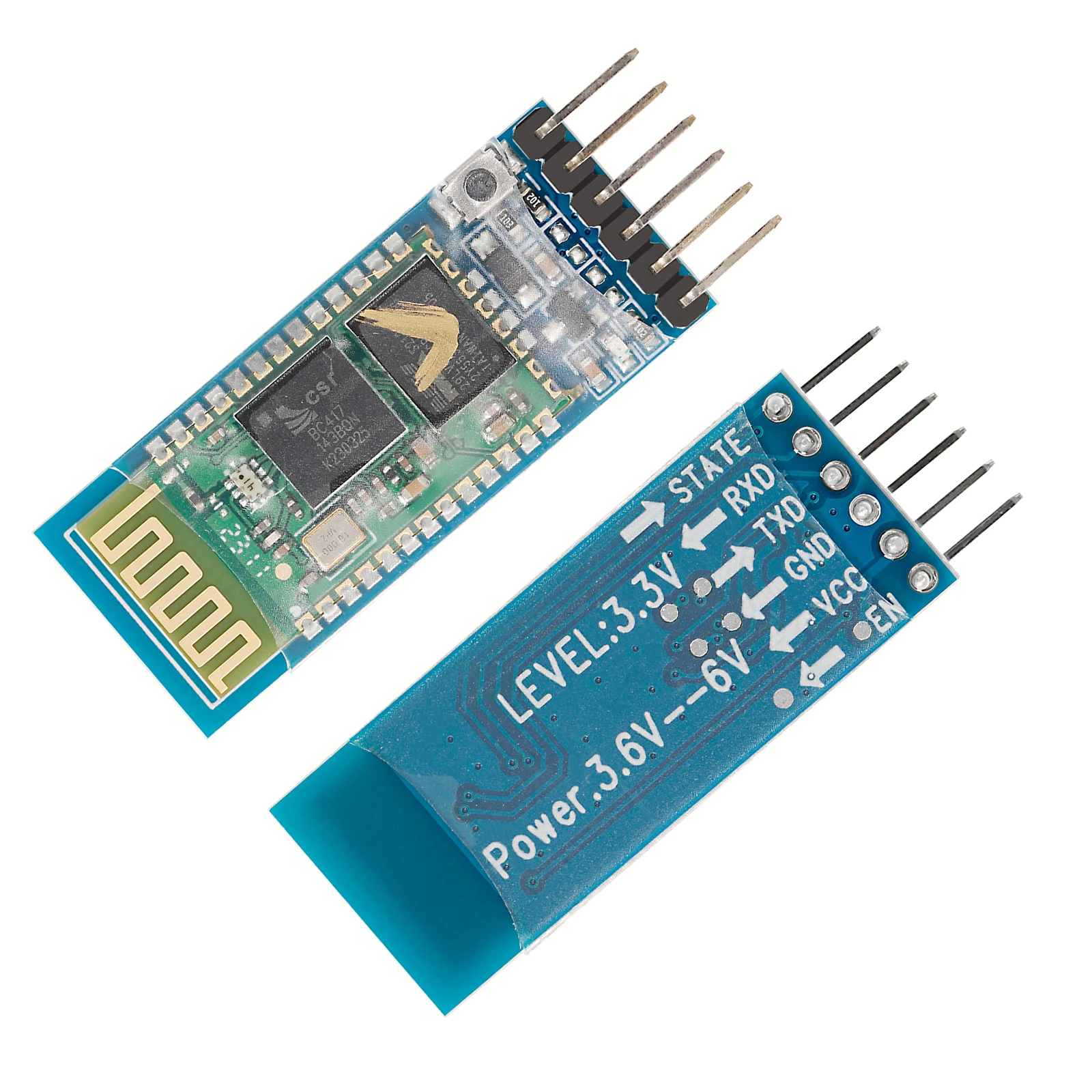 Hc 05 bluetooth modulerf drahtloses bluetooth transceiver slave modul – Bild 4