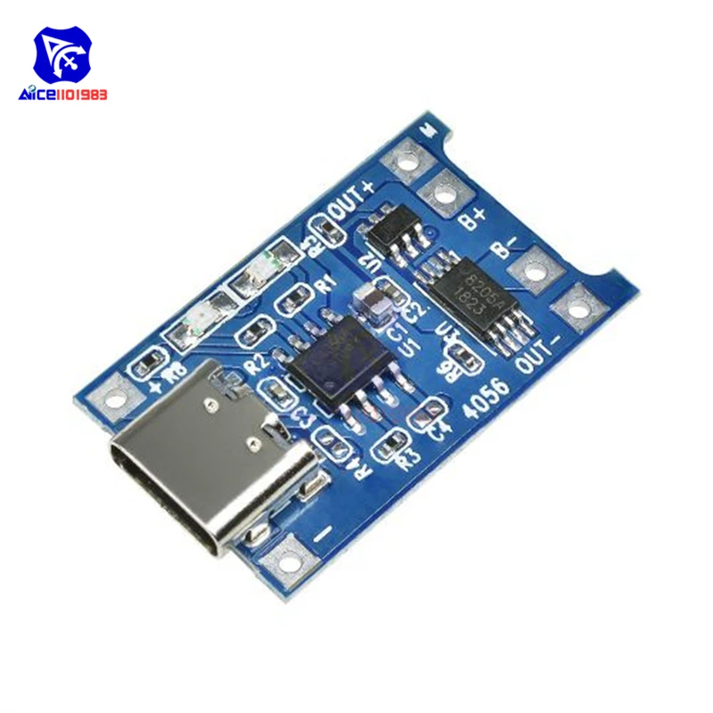TP4056 Typ-C USB 5V 1A 18650 Lithium-Akku-Ladegerät TP4056 – Bild 3