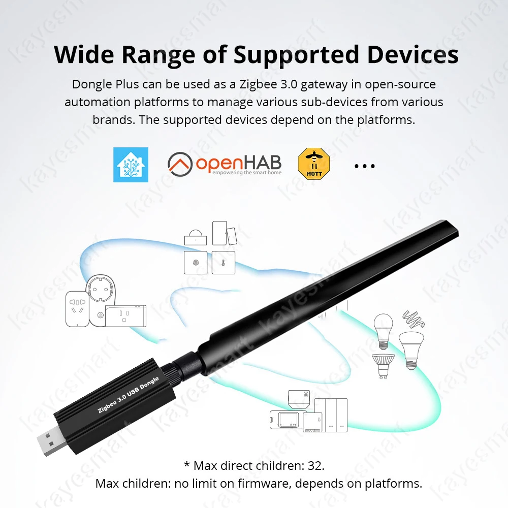 ZigBee 3.0 USB-Dongle Koordinator Universelles Drahtloses ZigBee – Bild 4