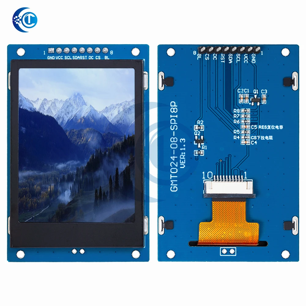 2,4 Zoll TFT SPI 65K Display 240*320 Smart Display Bildschirm 8P – Bild 5