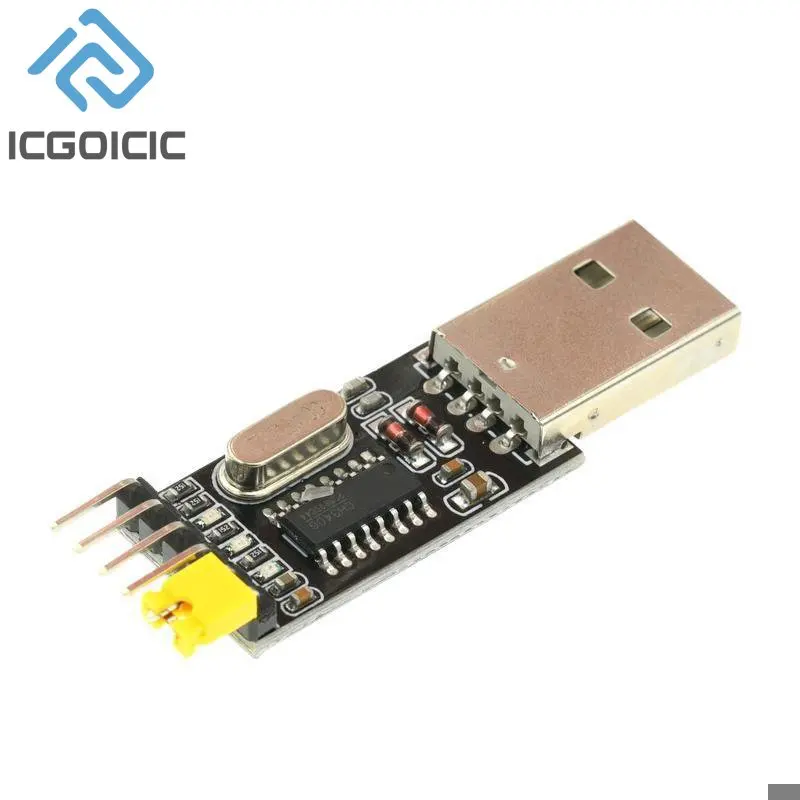 USB zu TTL Konverter UART Modul CH340G CH340 3,3 V 5 V Schalter – Bild 4