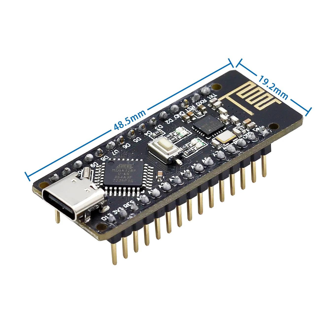 Rf-nano für arduino nano v3.0, micro usb nano board atmega328p qfn32 – Bild 6