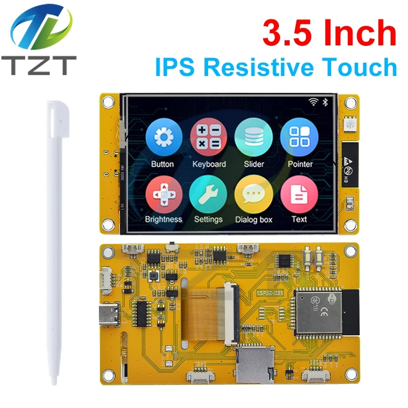 3,5 Zoll LCD TFT Modul ESP32 LVGL WLAN & Bluetooth Anzeigemodul – Bild 4