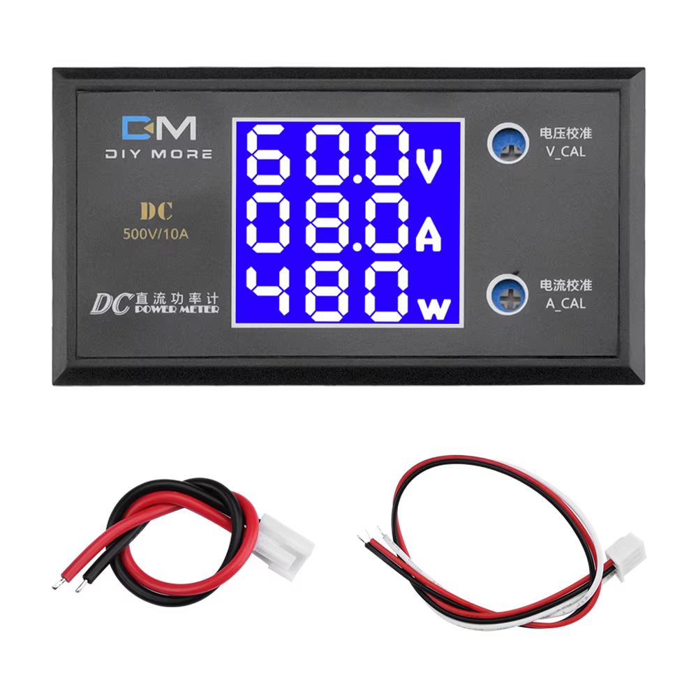 DC 0-500V 10a Digital multimeter Hochpräzises LCD dreistelliges Digital anzeige Voltmeter Ampere meter Stroms