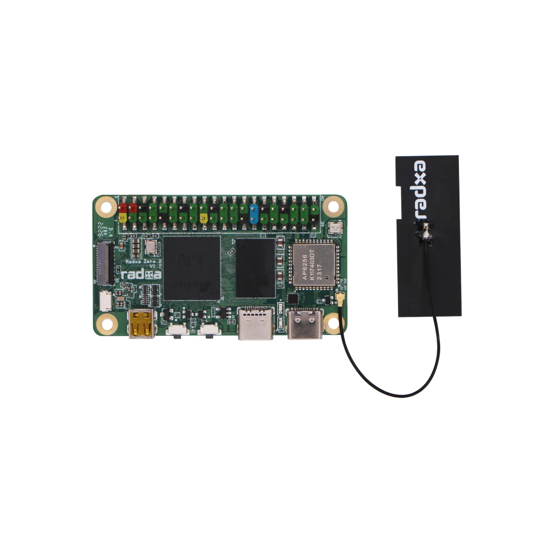 Radxa Zero 2 Pro Amlogic A311d 6-Kern-CPU SBC, GPU, Npu, WLAN 5 & Bt 5 – Bild 5