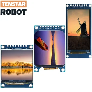 Anzeige modul 1,54 1,69 1,9 Zoll alle Farben Voll ansicht HD IP TFT Bildschirm SPI-Schnitts telle St7789