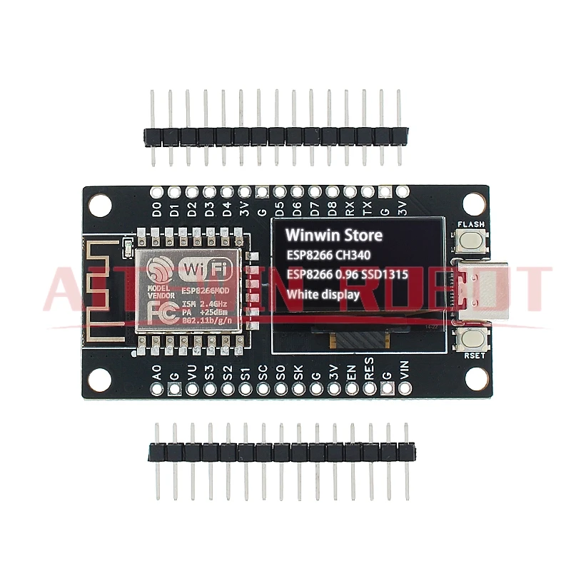 NodeMCU ESP8266 Entwicklungsboard SSD1315 0,96 Zoll OLED-Display – Bild 6