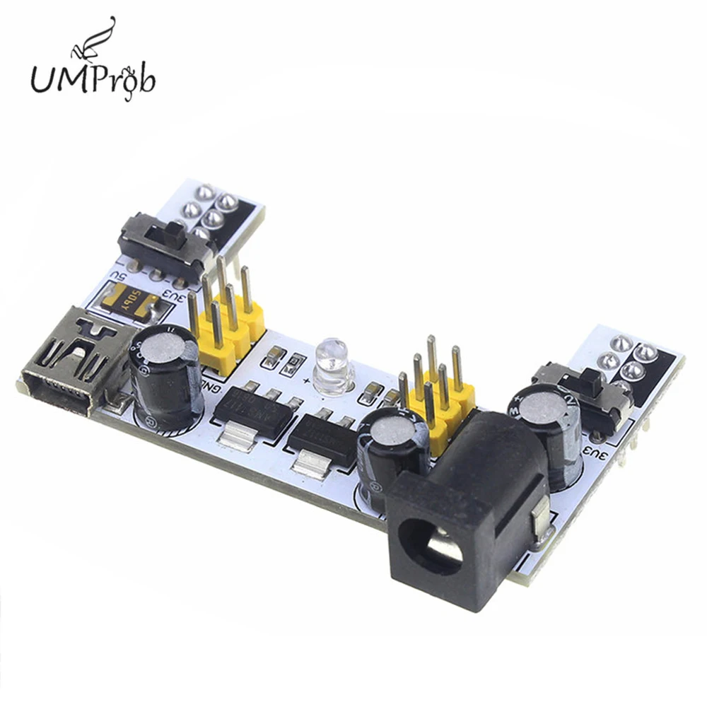MB-102 mb102 dc 7-12v mini usb 2 kanal board interface bread board – Bild 2