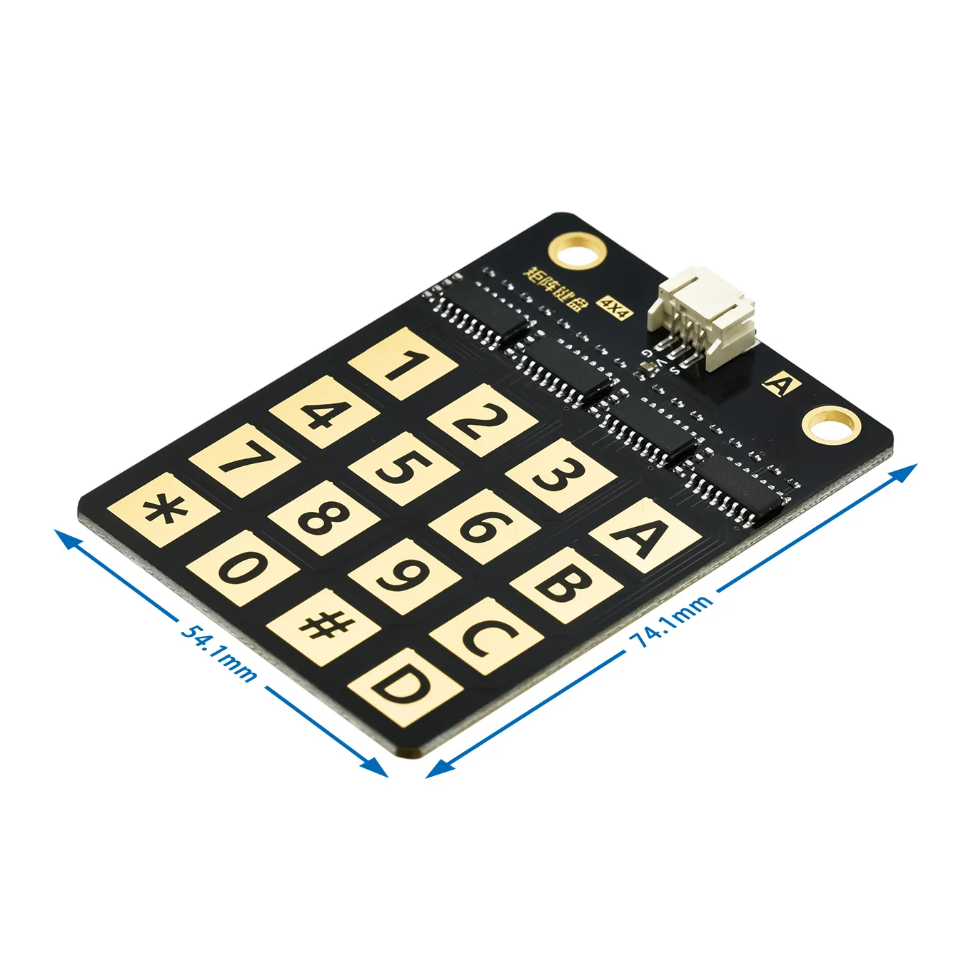 DIY-Kit 1x4 4 Unabhängige Tasten Tastaturmodul MCU für Arduino – Bild 6
