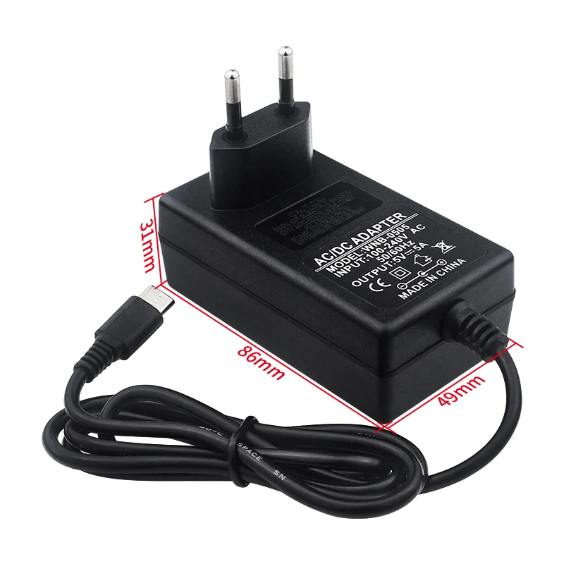 Orange Pi 5V 5A Netzteil Typ-C-Schnittstelle 100-240V Eingang EU US UK – Bild 6