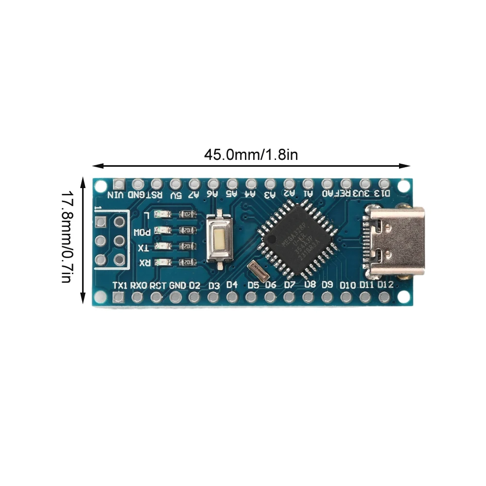 Typ-C Micro USB Nano 3.0 CH340G FT232 Atmega328 Controller kompatibles – Bild 4