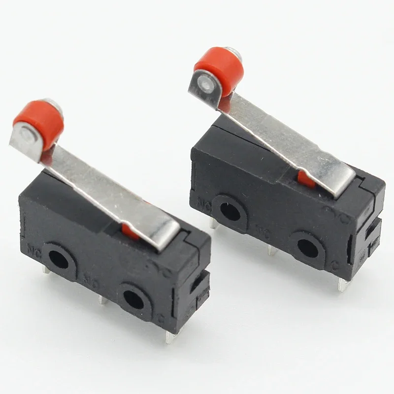 Mini Micro Endschalter Rollenhebelarm SPDT Snap Action LOT (10 Stück)