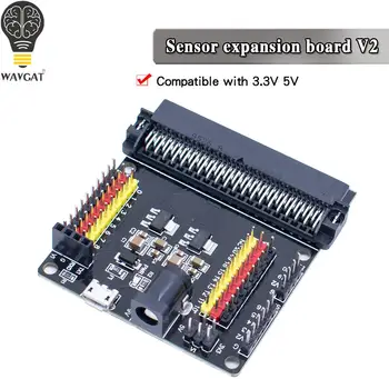 WAVGAT Sensor-Erweiterungsboard Shield V2 für BBC Micro Bit DIY-Elektronik