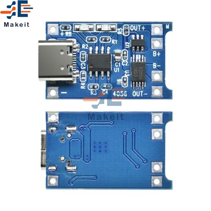 TP4056 Typ-c USB 5 V 1A 18650 Lithium-Batterie Ladegerät TP4056 Modul – Bild 6