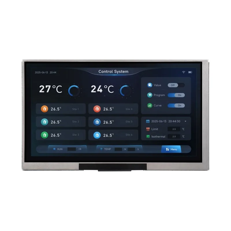 ESP32-S3 7-Zoll-Display-Entwicklungsboard Typ B, ESP32 mit Display, 1024 x 600, optional für Touch-Funktion