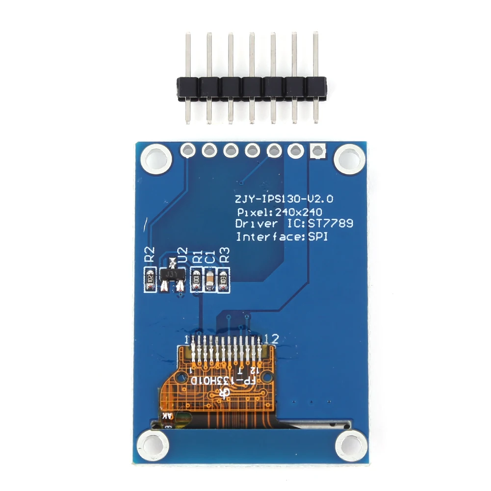 1,3 Zoll LCD-Bildschirm-Anzeigemodul SPI-Schnittstelle ST7789 RGB TFT – Bild 6