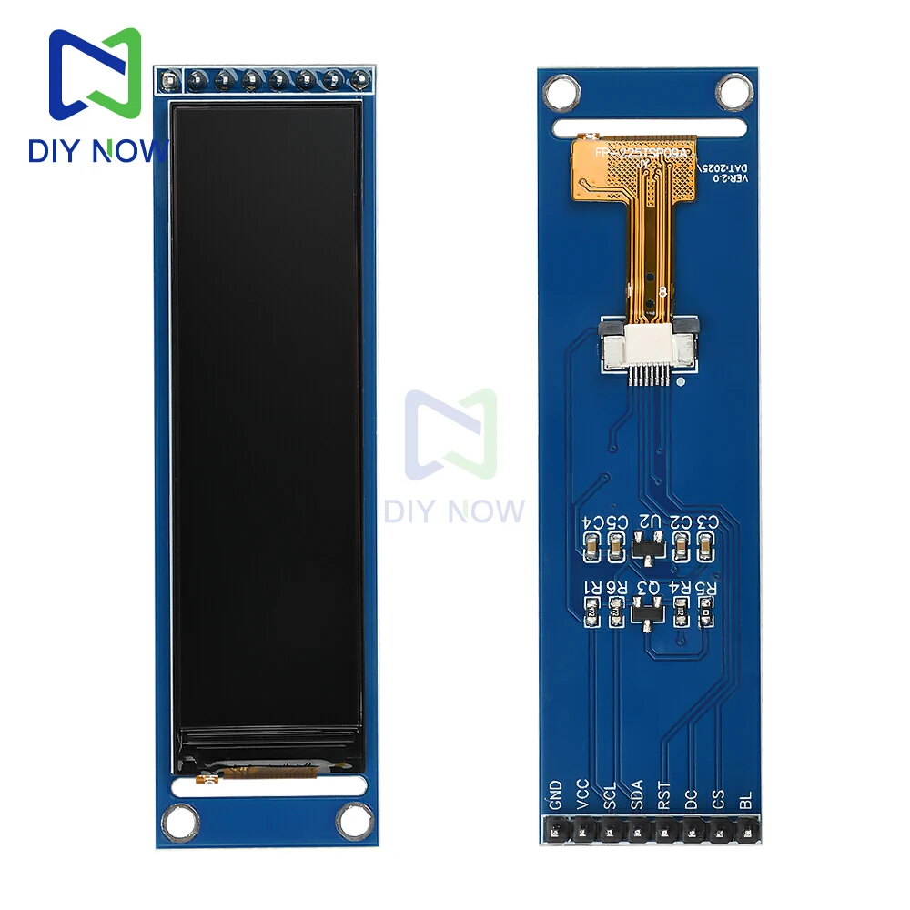 ST7789 2,25 Zoll IPS Vollwinkel-TFT-Bildschirm LCD-Bildschirm – Bild 6