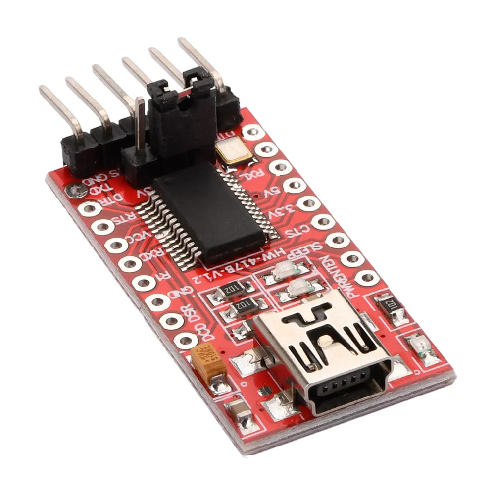 FT232RL FTDI USB 3,3 V 5,5 V zu TTL Serielles Adaptermodul für Arduino – Bild 4