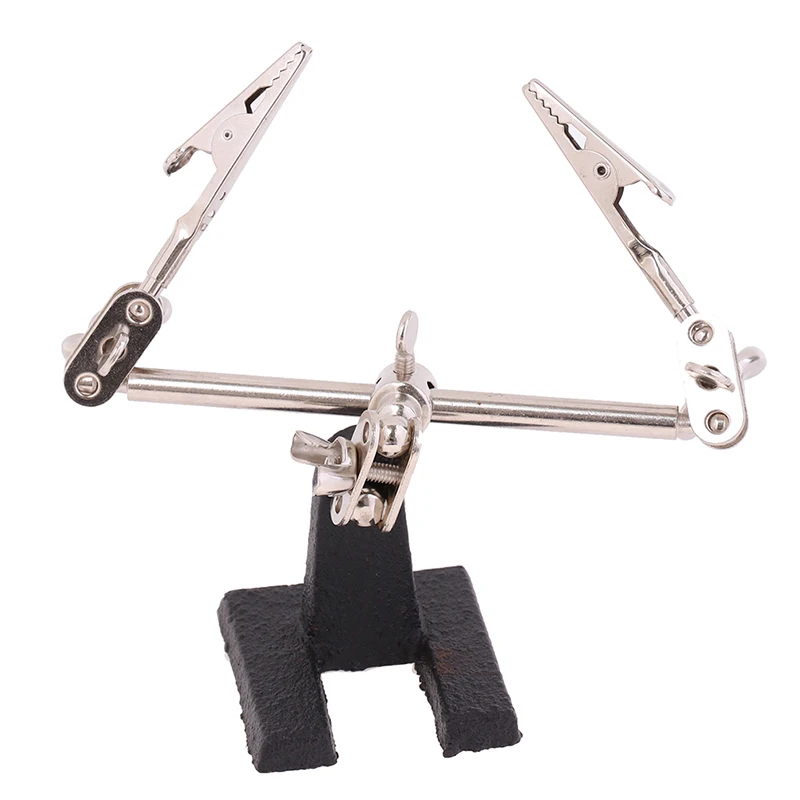 Dritte Hand Lötkolben Ständer Clamp Helping Hands Clip Werkzeug PCB Halter Elektrische Schaltungen Hobby