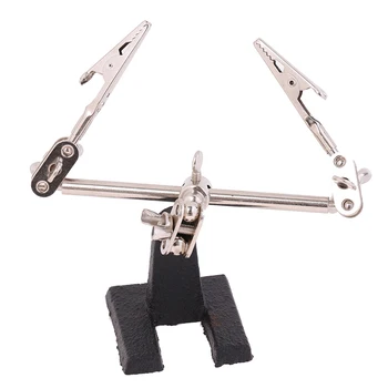 Dritte Hand Lötkolben Ständer Clamp Helping Hands Clip Werkzeug PCB Halter Elektrische Schaltungen Hobby