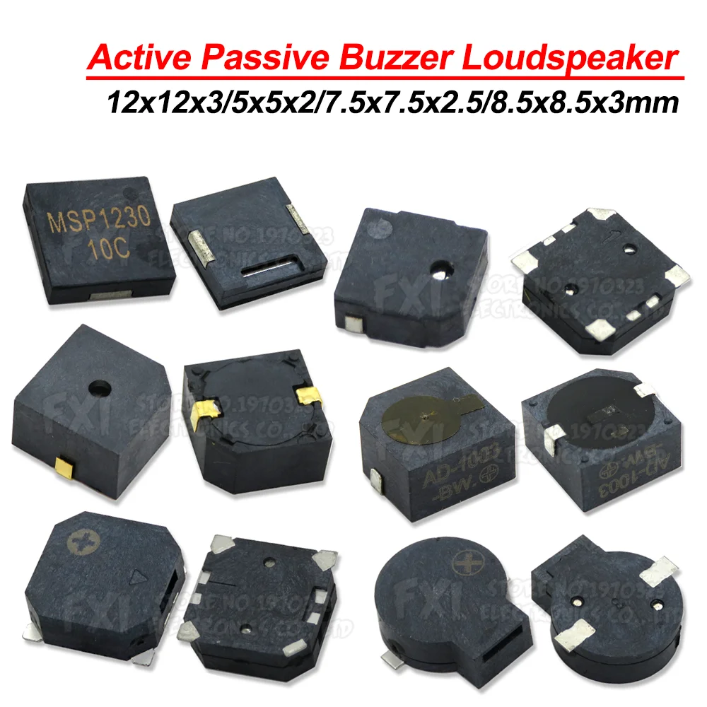 Summer 9032 5020 7525 9650 1230 9,0x3,2 MM Aktive Passive Summer Magnetische DC 3V 5V 9.0*3,2 MM (5 Stück)