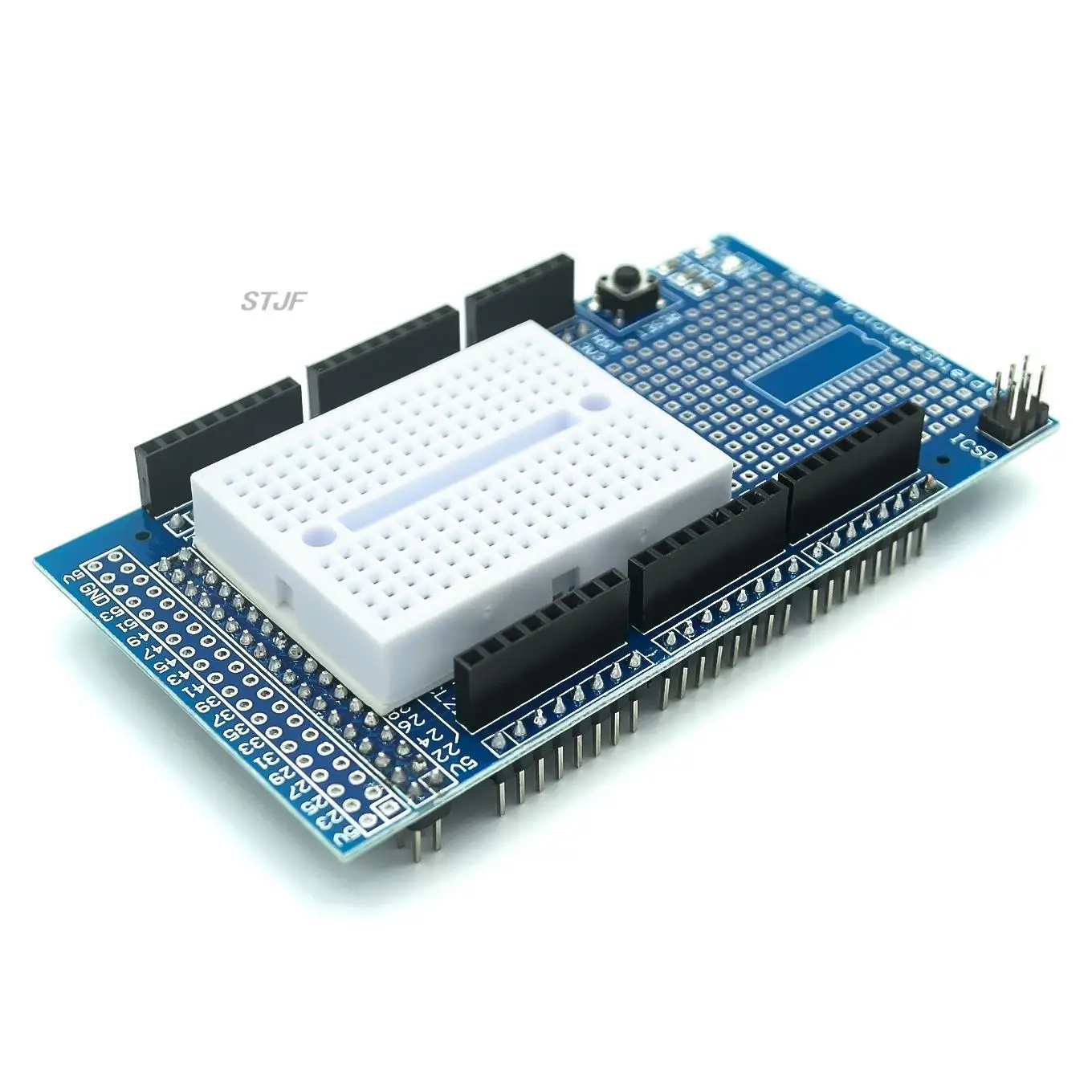 MEGA 2560 R3 Proto Prototype Shield V3.0 Erweiterungs-Entwicklungsplatine + Mini-PCB-Steckbrett 170