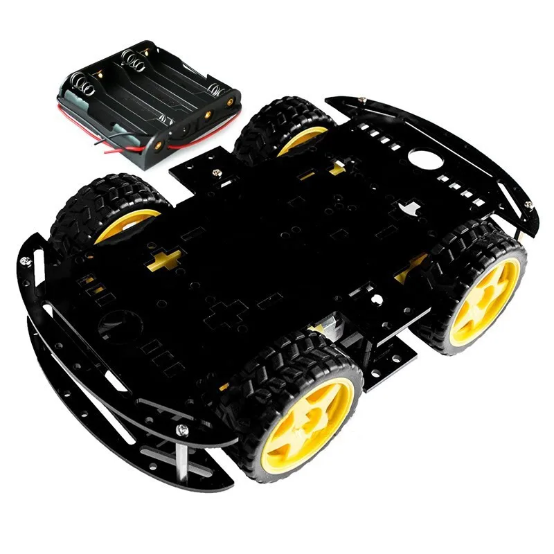 Smart Auto Kit 4WD Smart Roboter Auto Chassis Kits Auto – Bild 4