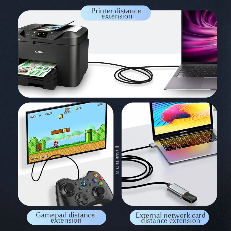 USB 3.0/2.0-Verlängerungskabel, Stecker auf Buchse – Bild 5