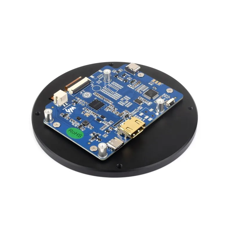 Raspberry Pi 5 5,0 Zoll IPS kapazitiver Touchscreen, rundes LCD 4,0 – Bild 3
