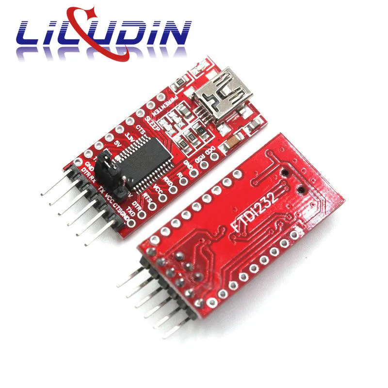 FT232RL FTDI USB 3,3 V 5,5 V zu TTL Serielles Adaptermodul für Arduino – Bild 2