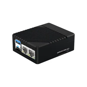 Mini Dual Gigabit Ethernet Basisbord/Mini-Computer-Kit für Raspberry Pi Compute Module 5