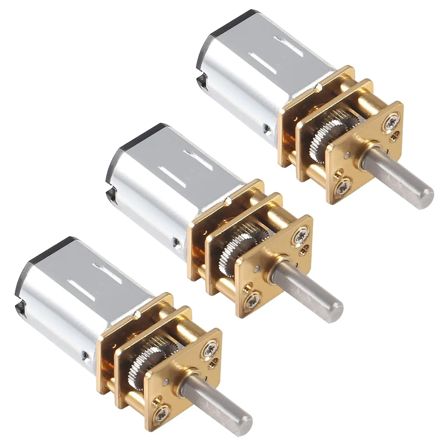 DC 3V 30RPM Drehzahlreduzierungsmotor N20 3mm Welle Mini Metallzahnrad – Bild 2