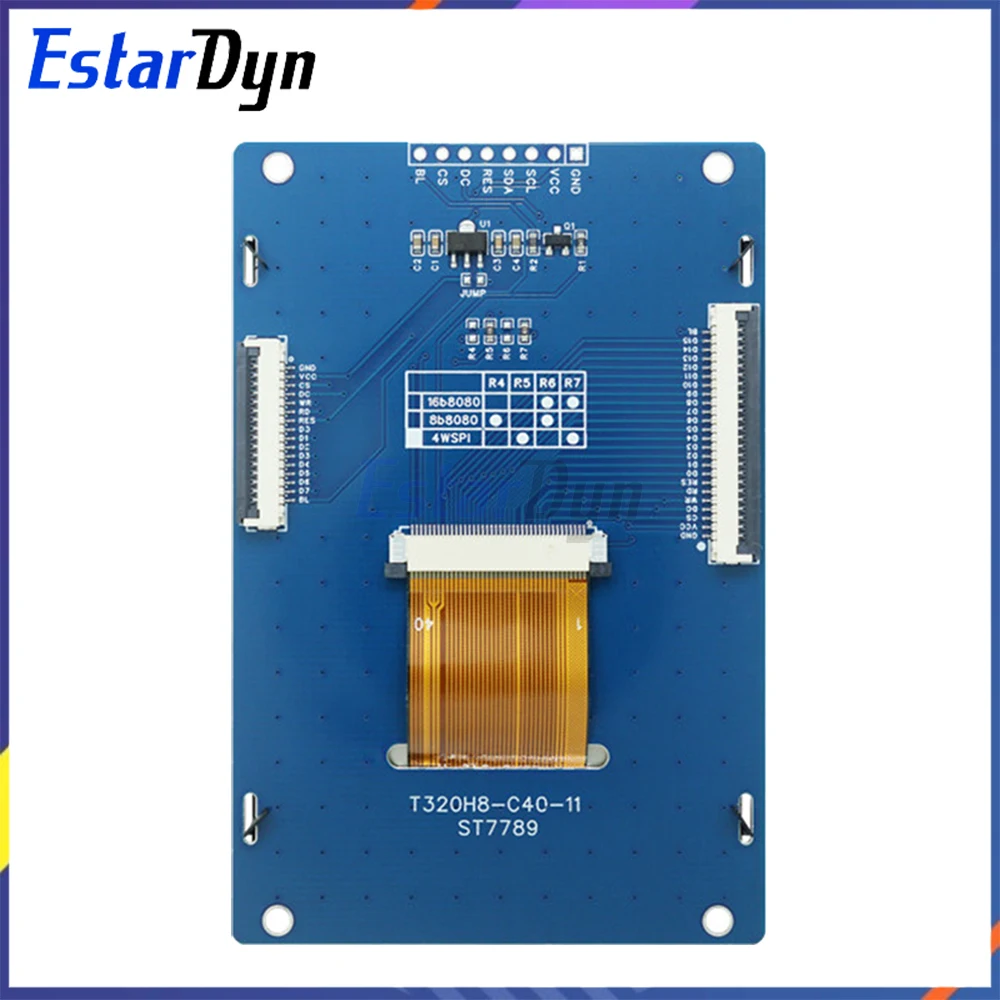 3,2 Zoll 240x320 TFT LCD Display Modul SPI-Schnittstelle ST7789 – Bild 2