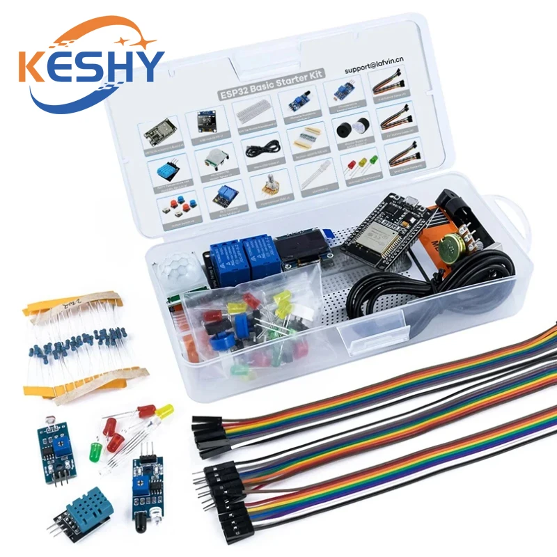 Basic Starter Kit für ESP32 ESP-32S WIFI Development Board für Arduino – Bild 6