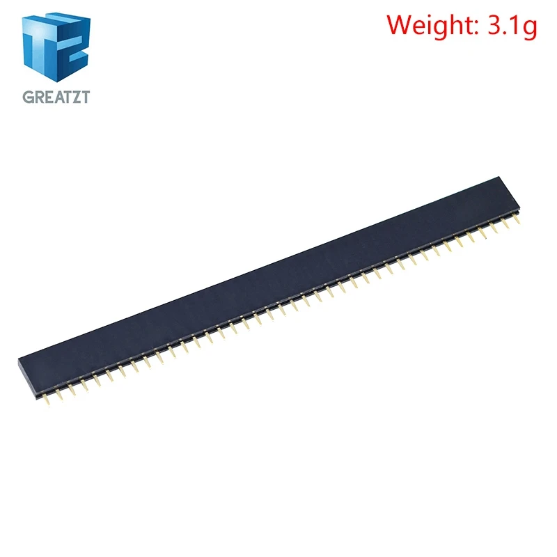 10 Paar 40 Pin 1x40 einreihige männliche und weibliche 2,54 (20 Stück) – Bild 3