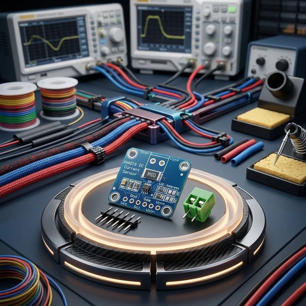 INA219 I2C Digitaler Stromsensormodul für bidirektionale (6 Stück) – Bild 5